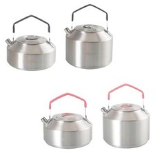 Camping Kettle Tea Pot for Backpacking Traveling Boiling Water over Fire