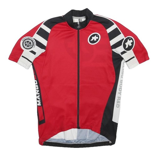 Assos mens red - black, white