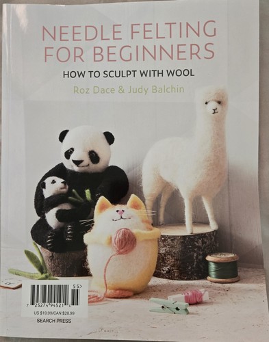 Needle felting for beginners - needle,