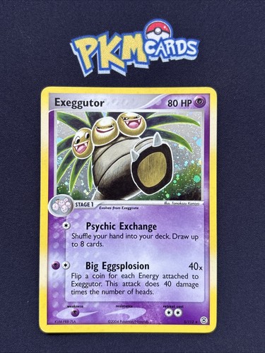 Pokemon tcg exeggutor - pokemon, firered