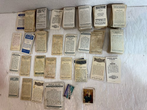 Vintage cigarette cards job - cigarette,