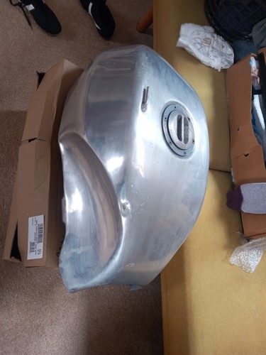 Alloy tank cafe racer - tank,