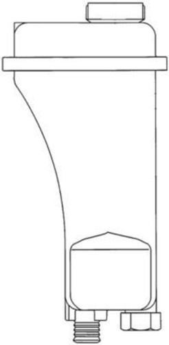 Coolant expansion tank - expansion, mahle