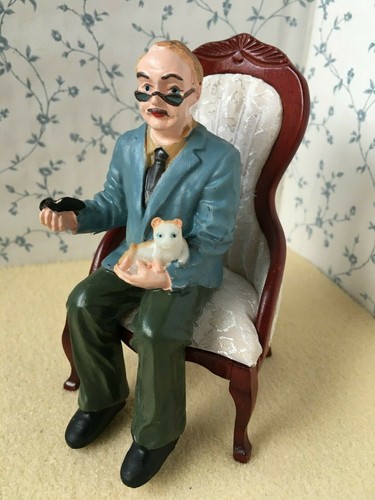 Dolls house grandfather dad - dolls, &