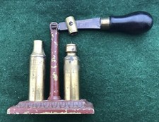 Antique 12 Bore Shotgun Cartridge Capper Decapper Recapping Tool