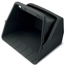 Addis Garden Gardening Scoop Giant Outdoor Bucket with Tool Holder, Black