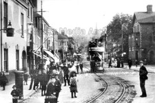 Pww-95 Bath Street with Tram