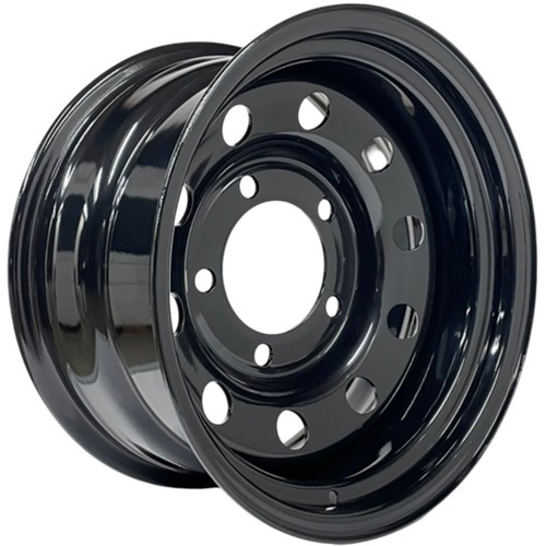 16x8 black deep dish - 16x8,