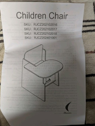 Brand new box childs chair - new,
