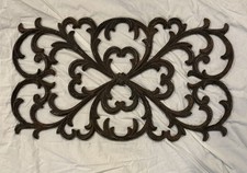 Decorative Wrought Iron Wall