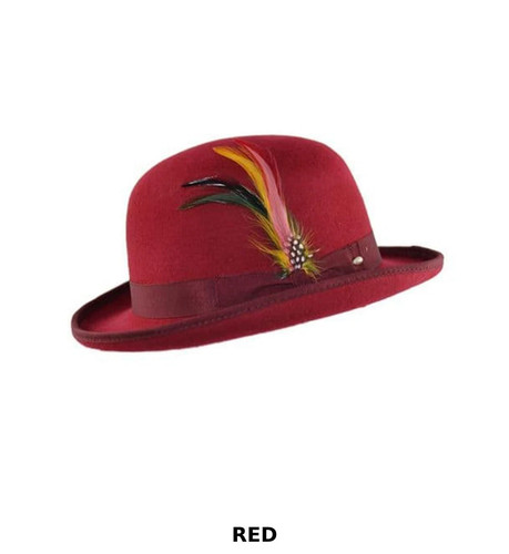 100 wool mens - 100%, bowler