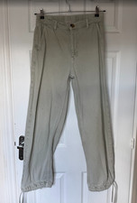 Zara khaki green high waist - zara,