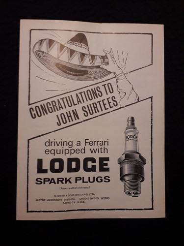 Lodge spark plug - spark,