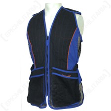 Skeet Shooting Vest Evo Blue -