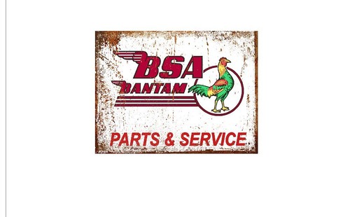 Bsa bantam parts service - bsa,