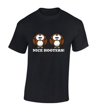 NICE HOOTERS OWL MENS T SHIRT