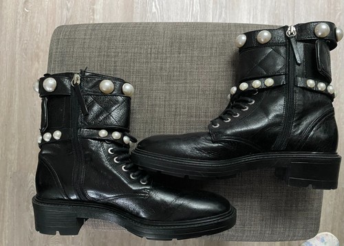 Zara leather pearl - zara,