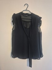 Primark Size 14 Black Sheer