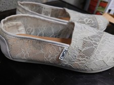 Tom's Women's Shoes Lace Grey