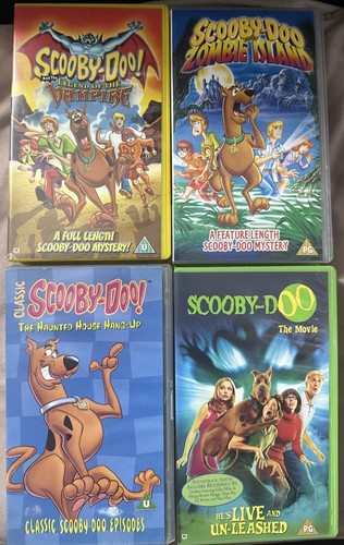 Scooby doo tapes vhs the - doo, vhs,