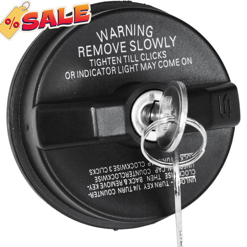 Locking gas cap - lock, fuel