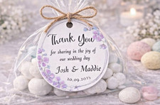 Personalised Round Purple