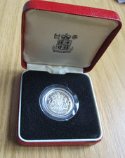 ROYAL MINT 1983 SILVER PROOF £1 ONE POUND COIN - CASED & COA