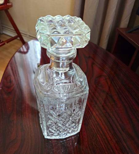 Vintage heavy lead crystal - heavy, lead-crystal