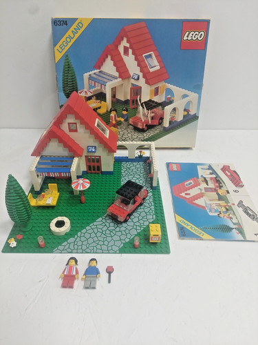 Vintage lego 6374 holiday home - vintage,