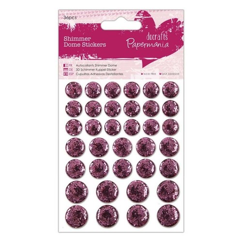 Papermania pink shimmer - x,