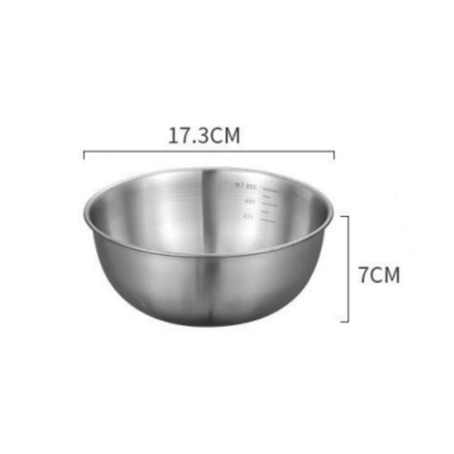 Stainless steel mixing bowl - steel,