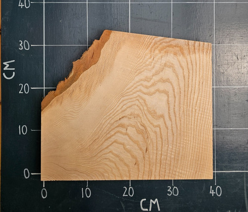 Kiln dried planed ash slab - dried,