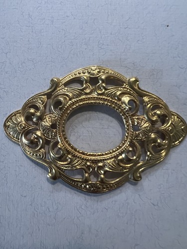 Vintage filigree brass - vintage,