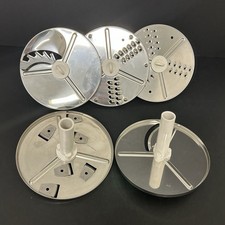 Kenwood A532 Gourmet Chipper Slicing Grating Discs x5 Accessories Spare Parts