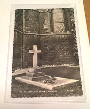Valentine's Postcard EDITH CAVELL GRAVE NORWICH 92706 Executed October 1915