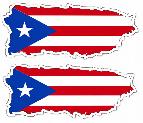 Flag puerto rico - (2), hard
