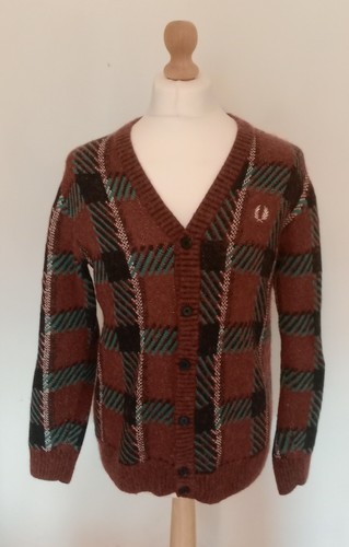 Fred perry mohair cardigan - fred,
