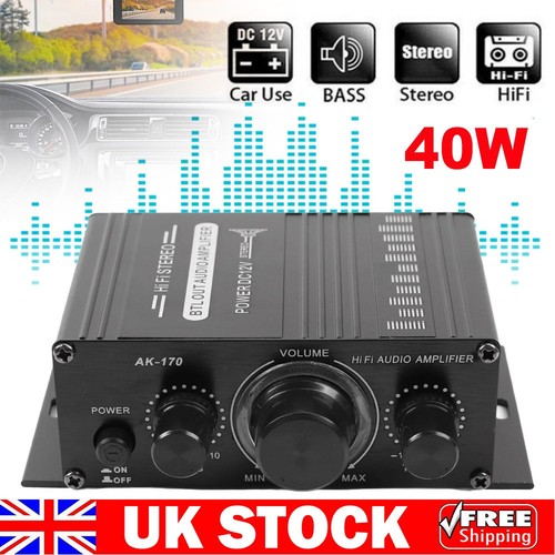 40w 12v stereo audio - stereo,