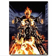 Johnny Blaze as Ghost Rider on