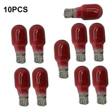 10X RED T15 15W 921 LARGE HEAD CAPLESS HIGH LEVEL BRAKE LIGHT FOG RED BULB