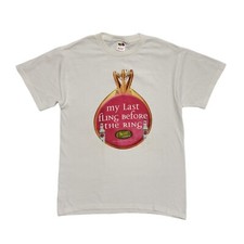 Fruit Of The Loom Vintage 80s White Short Sleeve T-Shirt Uk Men's Medium