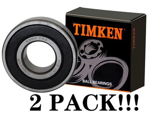 2pack timken 6203 2rs - timken, 6203-2rs