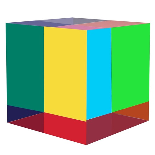 Cmy color cube 75 inch - 2.75,