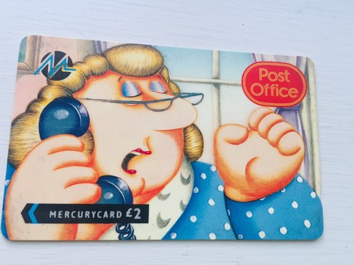 Collectable mercury phonecard - mercury,