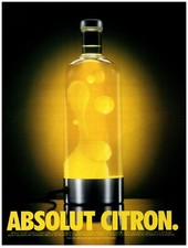 1999 Absolut Citron Print Ad