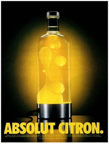 1999 absolut citron print - 1999,