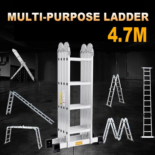 Aluminium folding ladder - folding,