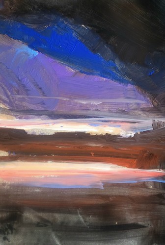 Abstract nocturne series - abstract, x7
