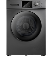 HYE 12kg Washing Machine 1400rpm Freestanding Dark Silver - Open Box (Read)