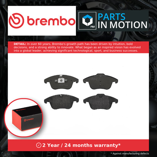 Brake pads set - set, fits